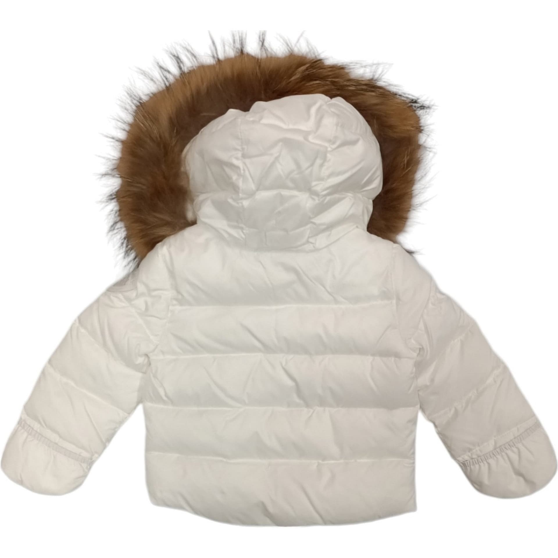 Blauer - Piumino 100 Bianco C/pelliccia 24WBBXC02550 da bambino in Giacche Drestige - Casamassima, commercioVirtuoso.it