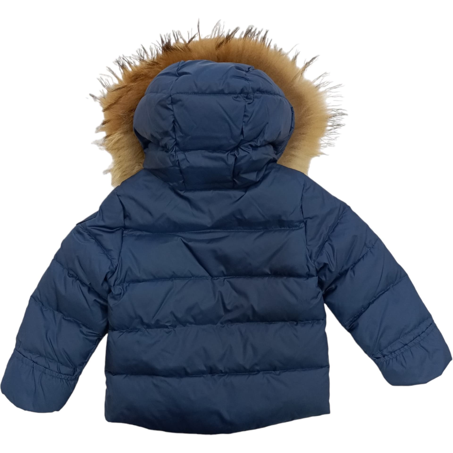 Blauer - Piumino 891 Blu C/pelliccia 24WBBXC02550 da bambino in Cappotti Drestige - Casamassima, commercioVirtuoso.it