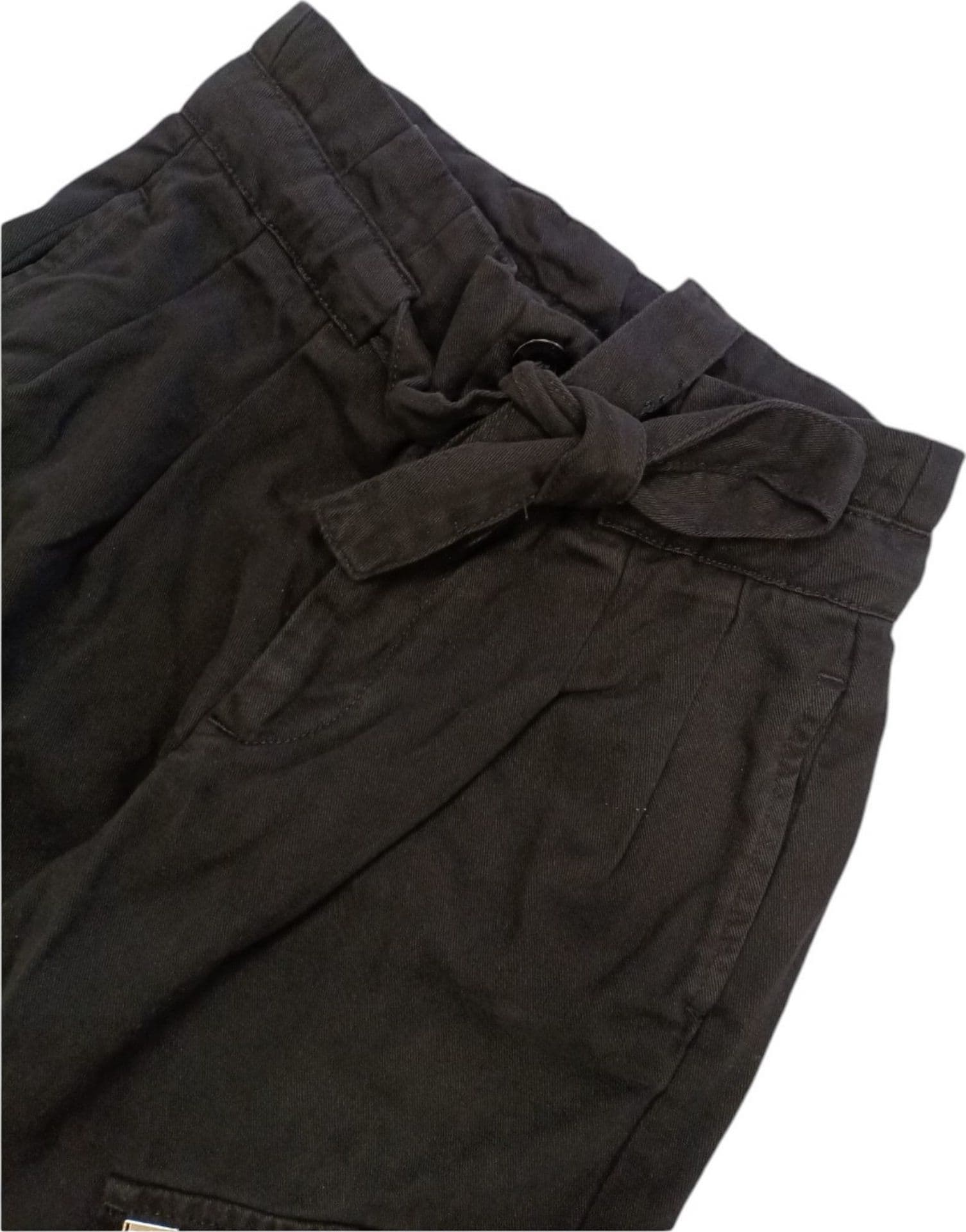Pinko - Pantalone Nero Cargo F4PIJGPA007 da bambino in Pantaloni Drestige - Casamassima, commercioVirtuoso.it