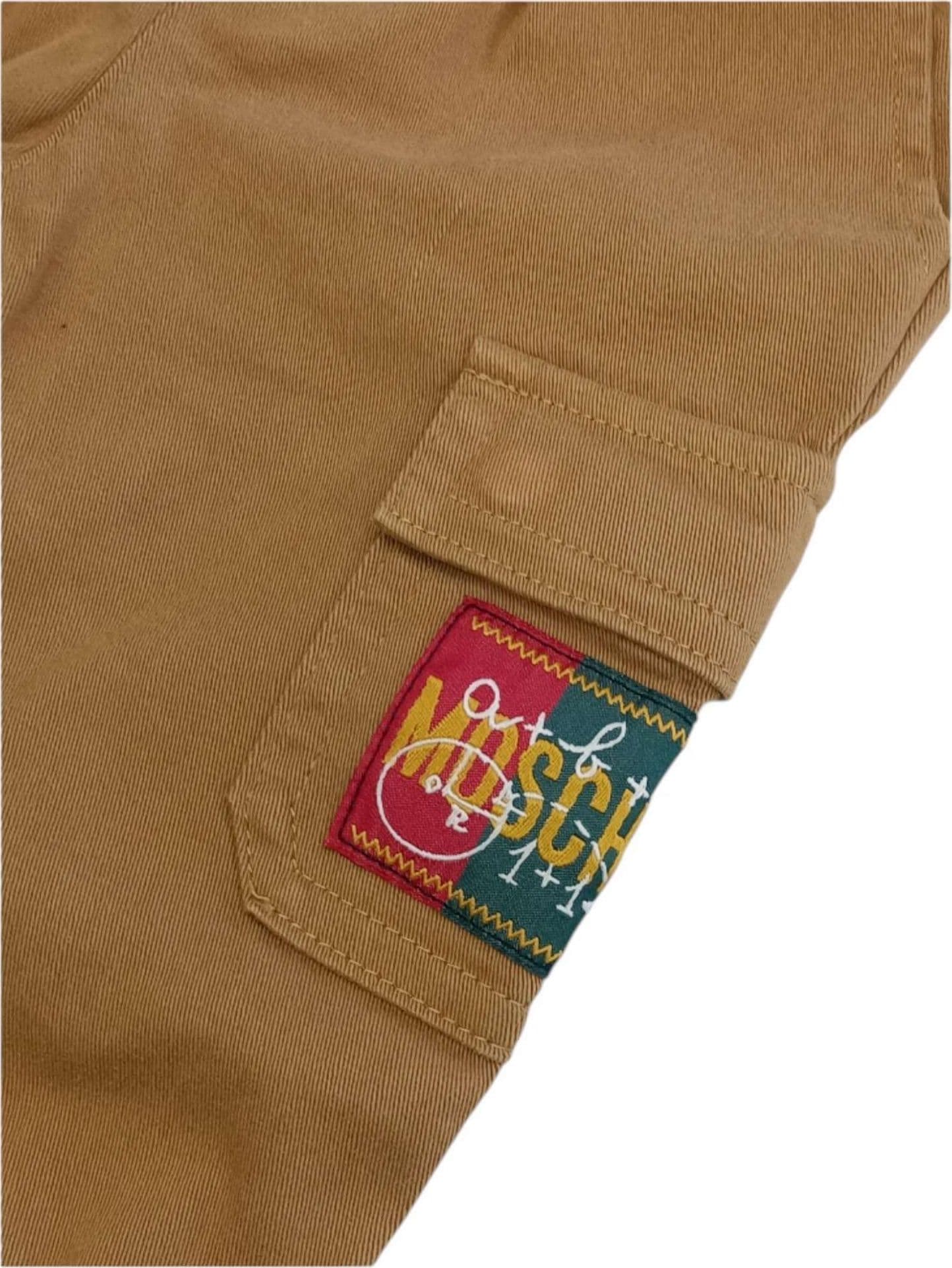 moschino Moschino - Pant. Cargo Senape 20327 MUP052 LPC11 da bambino in Pantaloni sportivi Drestige - Casamassima, commercioVirtuoso.it