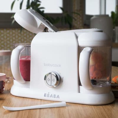 Robot da Cucina Bèaba Babycook®️ Duo 4 in 1 Bianco/Argento in Robot da cucina La Casa Del Bebè - Napoli, commercioVirtuoso.it