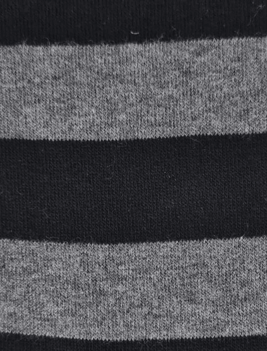 Calze Lunghe Uomo Gallo - Fantasia Strisce Grigio Nero - Cotone Premium Made in Italy in Calze Couture - Sestu, commercioVirtuoso.it