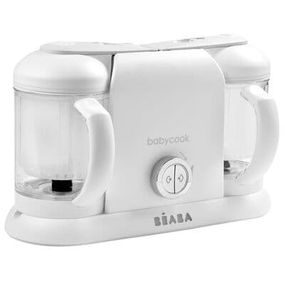Robot da Cucina Bèaba Babycook®️ Duo 4 in 1 Bianco/Argento in Robot da cucina La Casa Del Bebè - Napoli, commercioVirtuoso.it