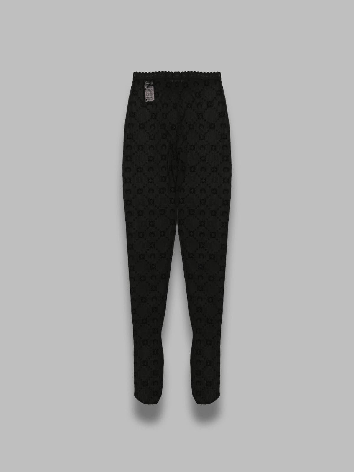 MARINE SERRE moonogram mesh flock tights da donna in Collant e calzamaglie Drestige - Casamassima, commercioVirtuoso.it