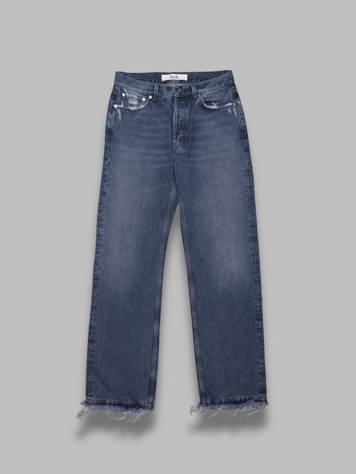 SEFR frayed cut jeans