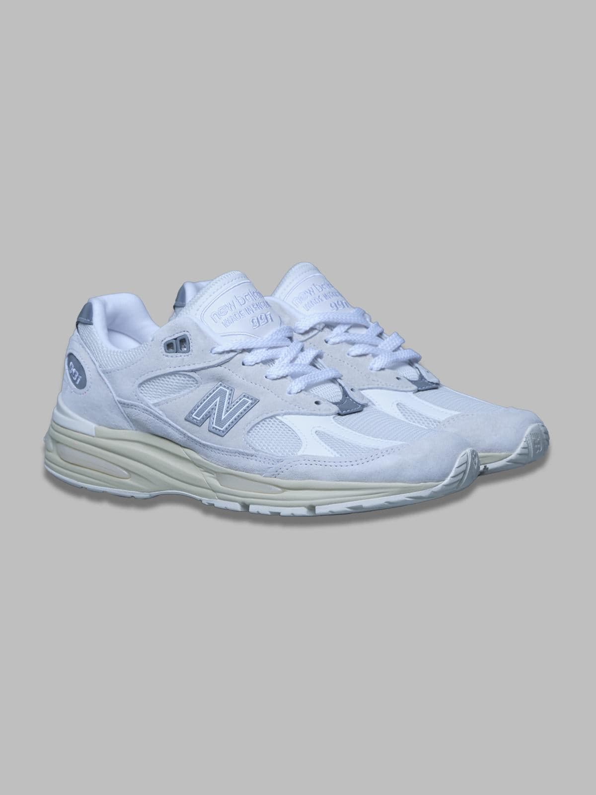 NEW BALANCE 991v2 grey - scarpa lifestyle - pigskin/synthetic/mesh da uomo in Sneaker casual Drestige - Casamassima, commercioVirtuoso.it