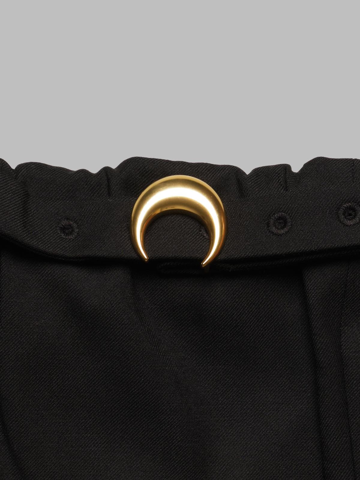 MARINE SERRE virgin wool twill mini dress da donna in Sera e Cerimonia Drestige - Casamassima, commercioVirtuoso.it