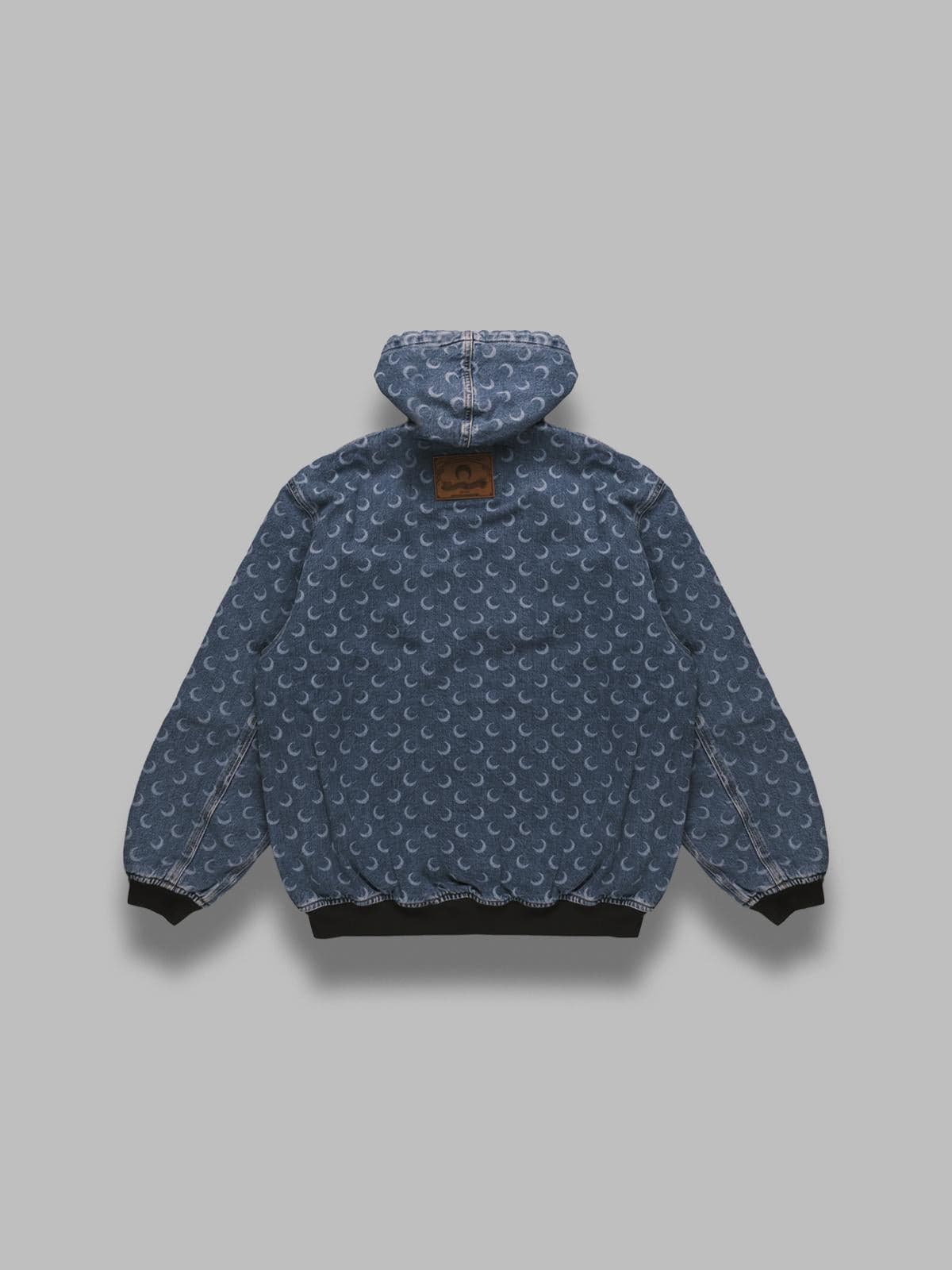 MARINE SERRE moon laser denim padded jacket da uomo in Giacche Drestige - Casamassima, commercioVirtuoso.it