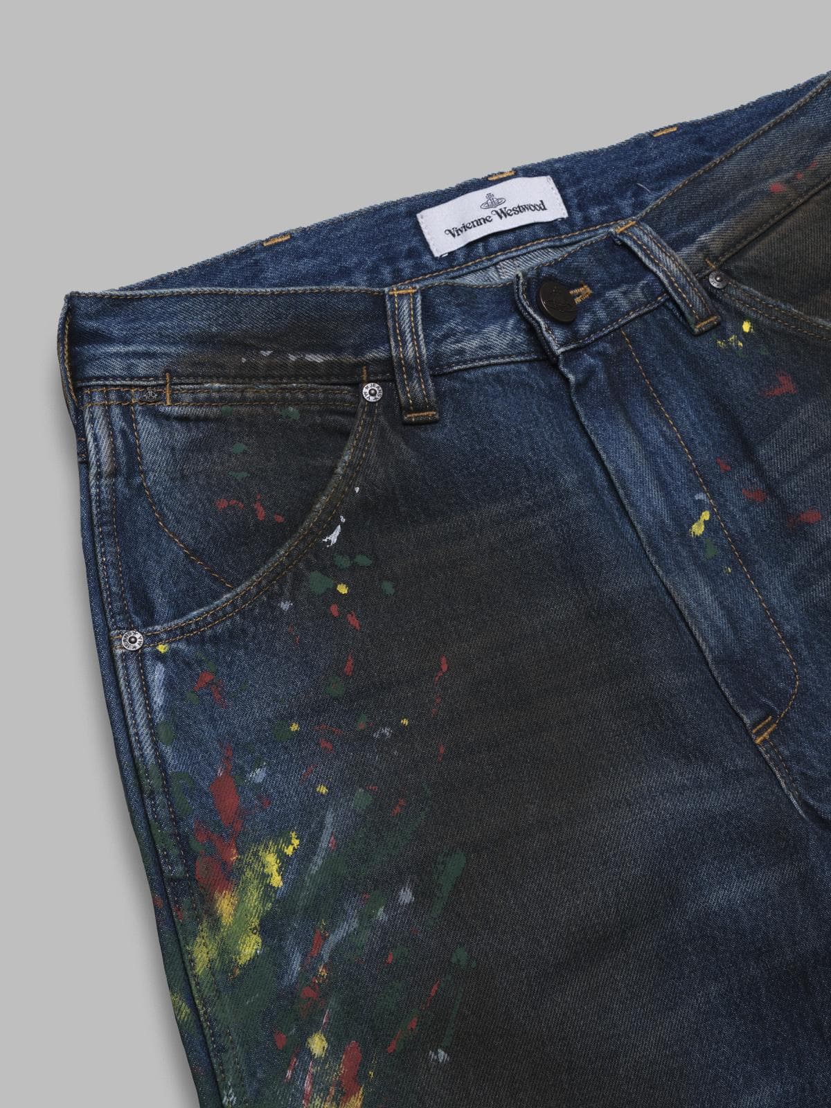 Vivienne Westwood ranch jeans - blue/multi da donna in Adulti Drestige - Casamassima, commercioVirtuoso.it