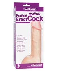 Dildo Docjohnson 7 in 17,8 cm realistico Made in USA completo di palle anche per strapon in prodotto Erosdom - Palmi, commercioVirtuoso.it