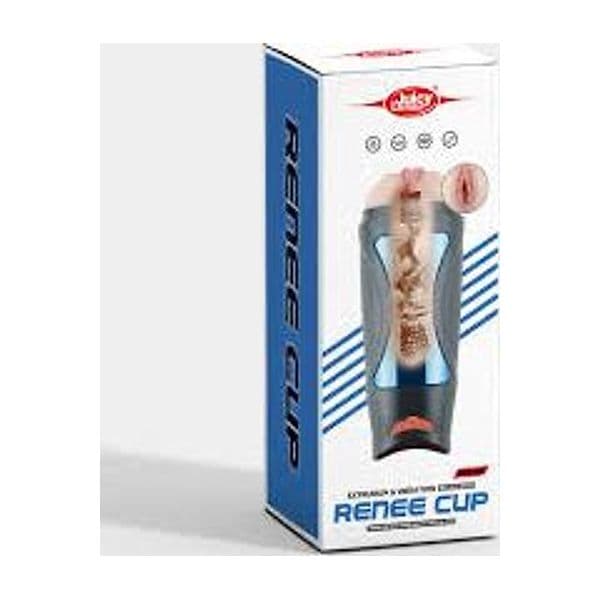 Juicyl Amour Renee Cup Masturbatore Vibrante – Ricaricabile USB, 7 Modalità Vibrazione, Soft-TPE, Impermeabile, 16 cm Compatto in prodotto Erosdom - Palmi, commercioVirtuoso.it