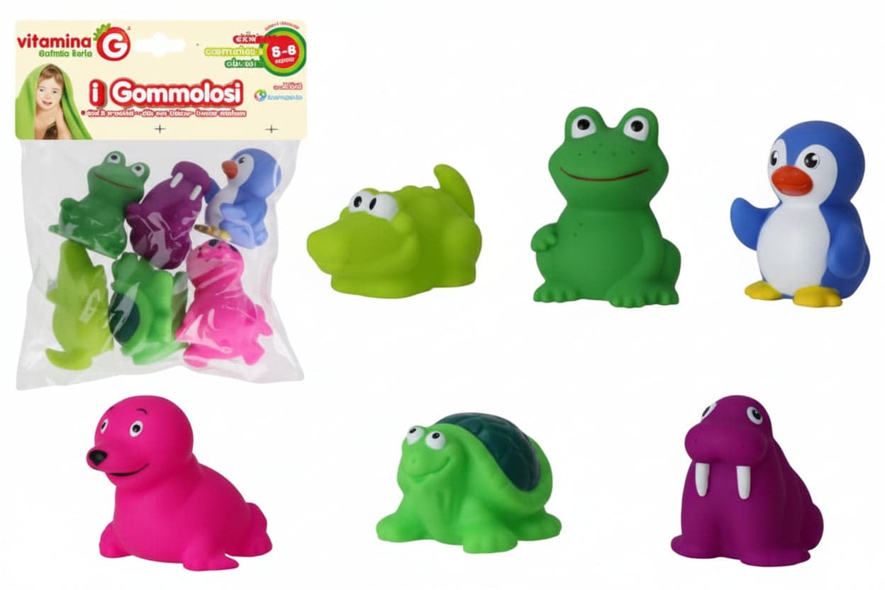 Gommolosi Animali Marini 6 Pezzi