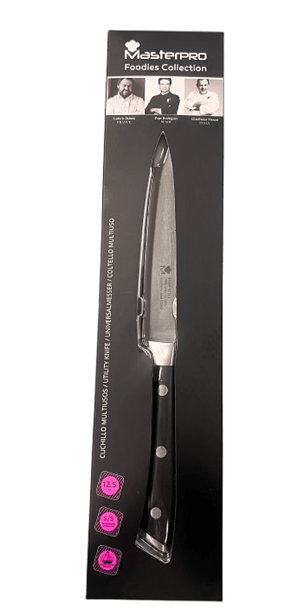 MASTER PRO - COLTELLO MULTIUSO IN ACCIAIO INOX 12,5 CM
