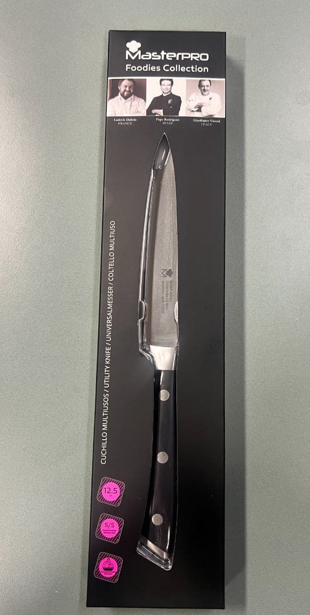 MASTER PRO - COLTELLO MULTIUSO IN ACCIAIO INOX 12,5 CM in Coltelli universali Stockdoc - Terni, commercioVirtuoso.it