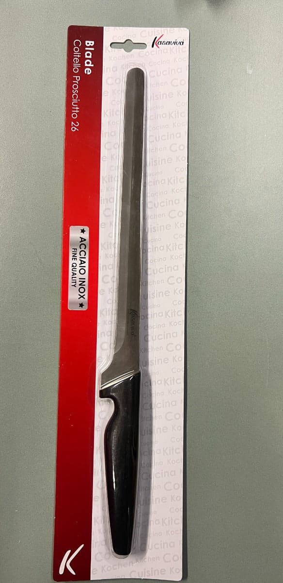 KASAVIVA BLADE - COLTELLO PROSCIUTTO CM 26 in Coltelli da prosciutto Stockdoc - Terni, commercioVirtuoso.it