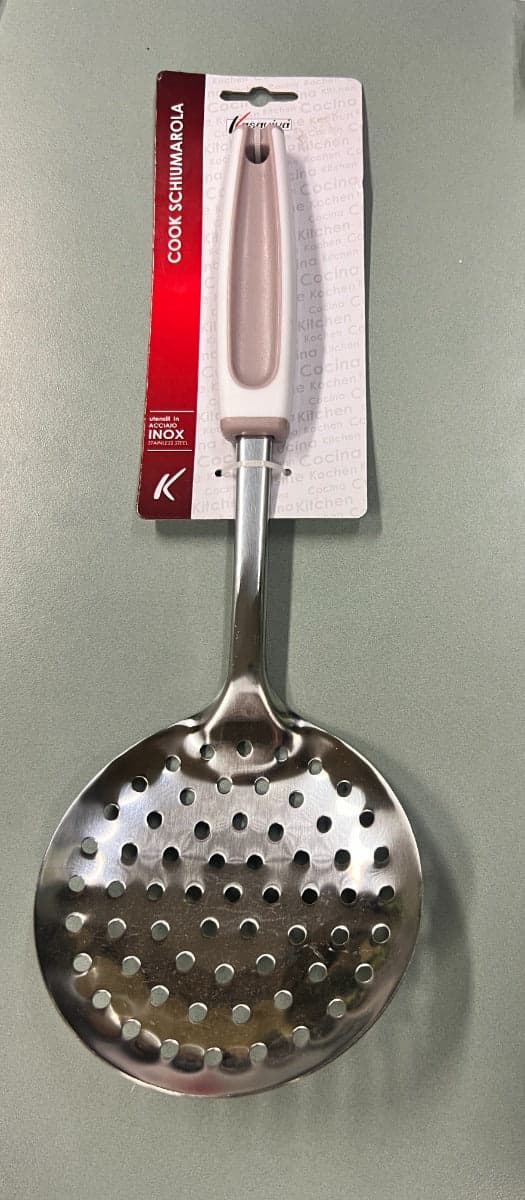 KASAVIVA COOK - SCHIUMAROLA IN ACCIAIO INOX in Schiumarole Stockdoc - Terni, commercioVirtuoso.it