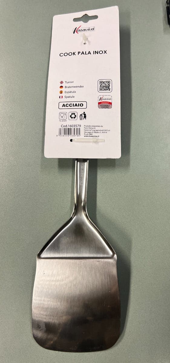 KASAVIVA COOK - PALA IN ACCIAIO INOX in Coltelli da bistecca Stockdoc - Terni, commercioVirtuoso.it
