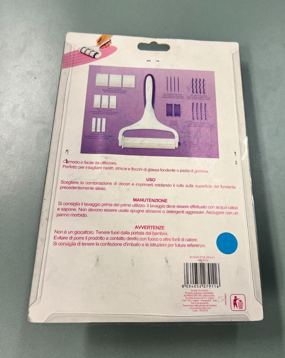 MERCURY HOME - RULLO IN SILICONE PER DOLCI in Mattarelli Stockdoc - Terni, commercioVirtuoso.it