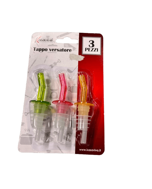 KASAVIVA TAPPO VERSATORE 3 PEZZI in Tappi versatori da vino Stockdoc - Terni, commercioVirtuoso.it