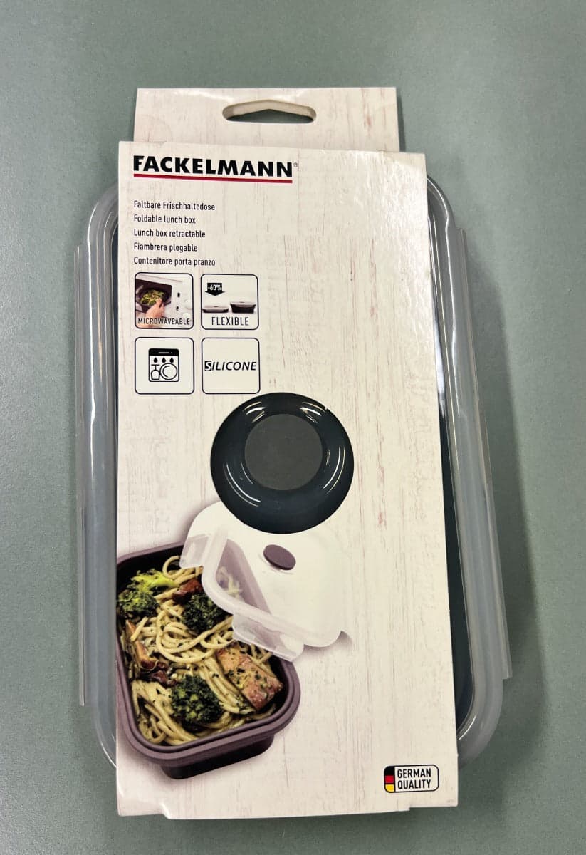 FACKELMANN CONTENITORE PORTA PRANZO IN SILICONE 1,2 LT in Lunchbox Stockdoc - Terni, commercioVirtuoso.it