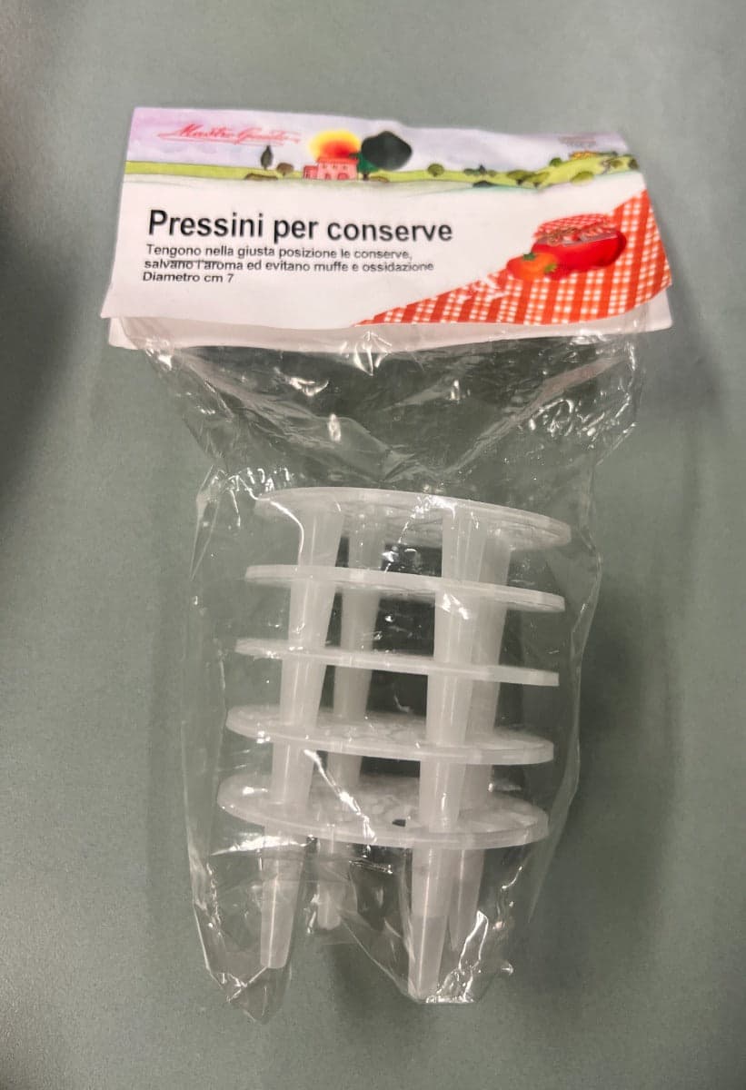 DEMOLLI - 5 PRESSINI PER CONSERVE DIAM. 7 in Accessori edili Stockdoc - Terni, commercioVirtuoso.it