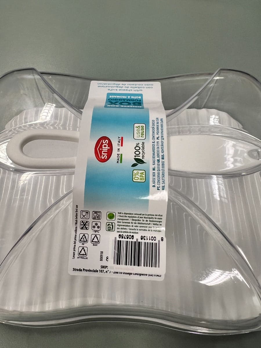 SNIPS - BOX FORMAGGIO in Contenitori Stockdoc - Terni, commercioVirtuoso.it