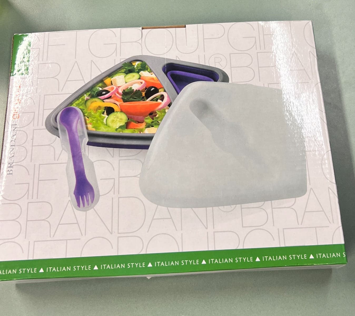 Brandani - Porta Pranzo Lunch Box Salvaspaziolilla in pvc e silicone in Scatole bento Stockdoc - Terni, commercioVirtuoso.it