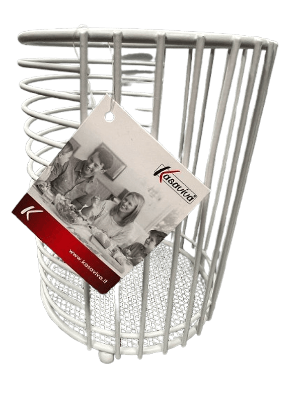 KASAVIVA - WIRE PORTA UTENSILI METALLO 11x16 CM