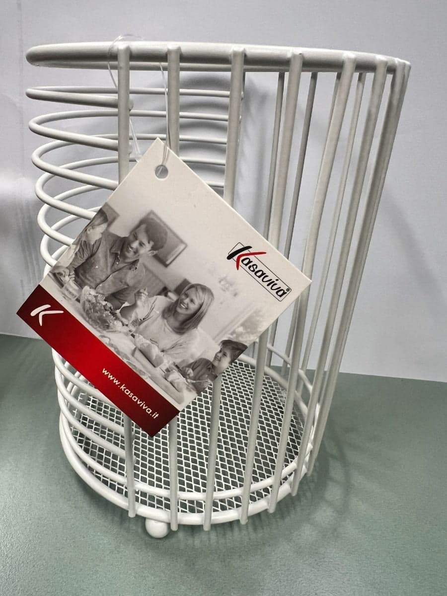 KASAVIVA - WIRE PORTA UTENSILI METALLO 11x16 CM in Portatovaglioli Stockdoc - Terni, commercioVirtuoso.it