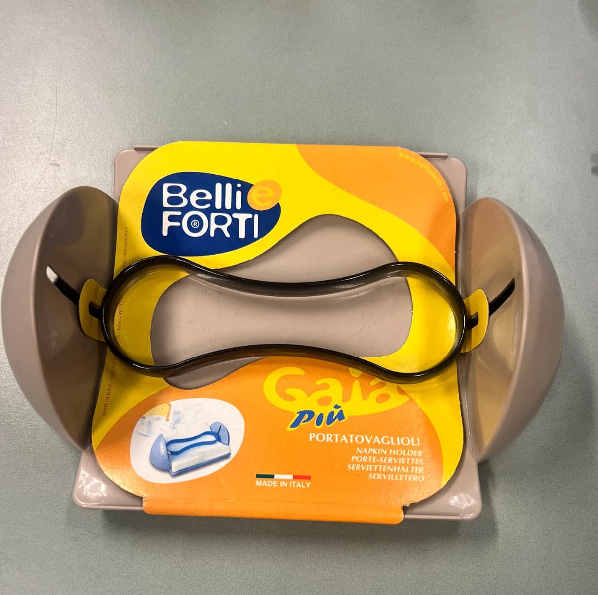 BELLI E FORTI - PORTATOVAGLIOLI GAIA PIU' TORTORA in Portatovaglioli Stockdoc - Terni, commercioVirtuoso.it