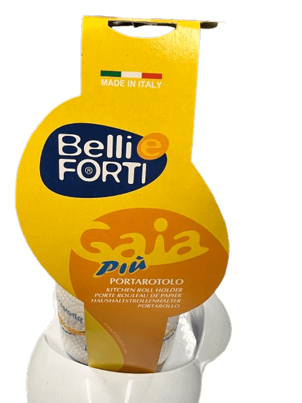 BELLI E FORTI - PORTAROTOLO CUCINA GAIA PIU' BIANCO in Porta carta da cucina Stockdoc - Terni, commercioVirtuoso.it
