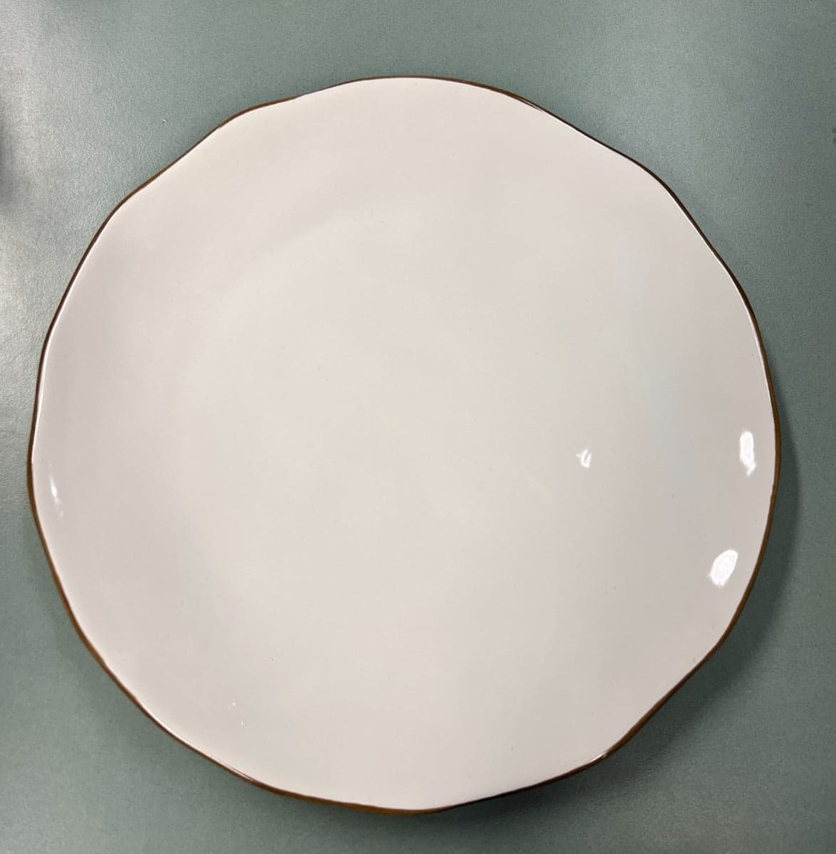 M HOME - PIATTO FRUTTA IN CERAMICA BIANCO CM 23 in Piatti da tavola Stockdoc - Terni, commercioVirtuoso.it