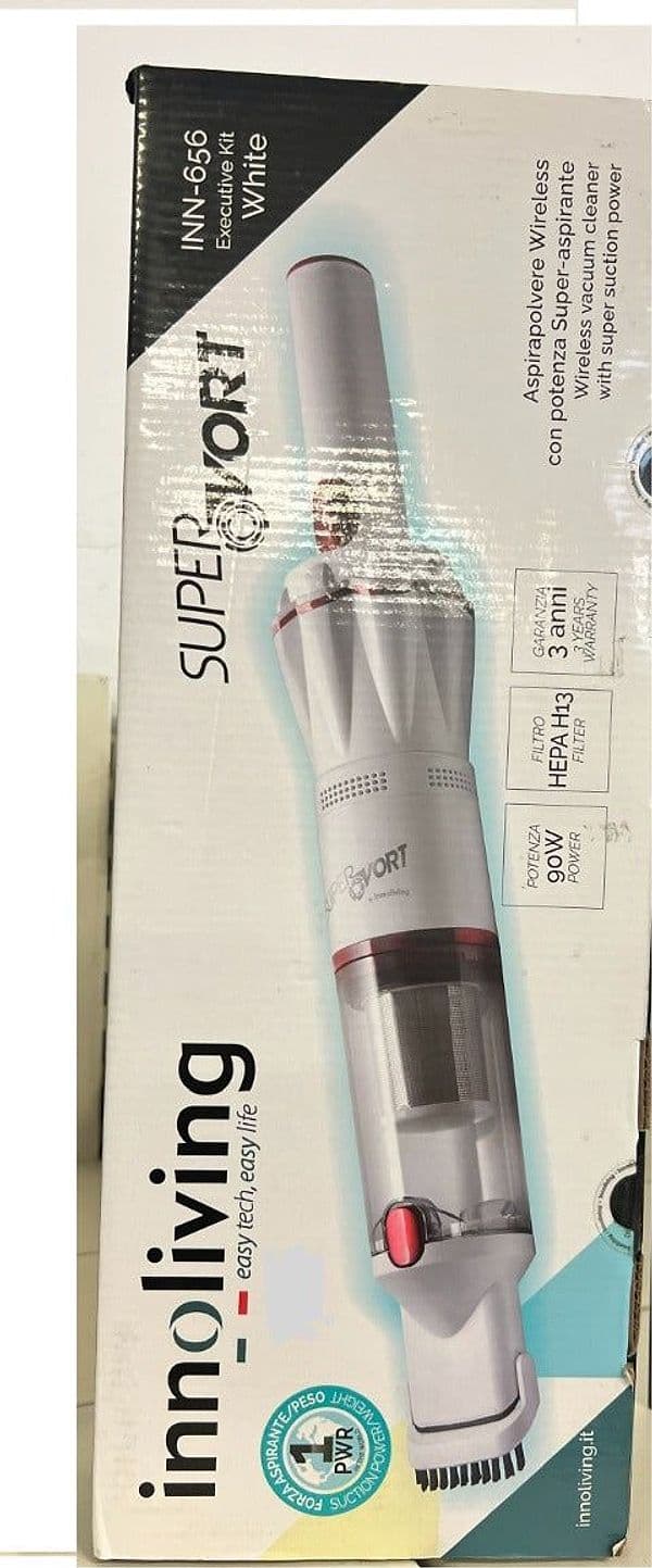 INNOLIVING INN-656 - ASPIRAPOLVERE WIRELESS CON POTENZA SUPER ASPIRANTE in Scope elettriche Stockdoc - Terni, commercioVirtuoso.it