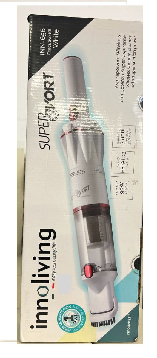 INNOLIVING INN-656 - ASPIRAPOLVERE WIRELESS CON POTENZA SUPER ASPIRANTE in Scope elettriche Stockdoc - Terni, commercioVirtuoso.it