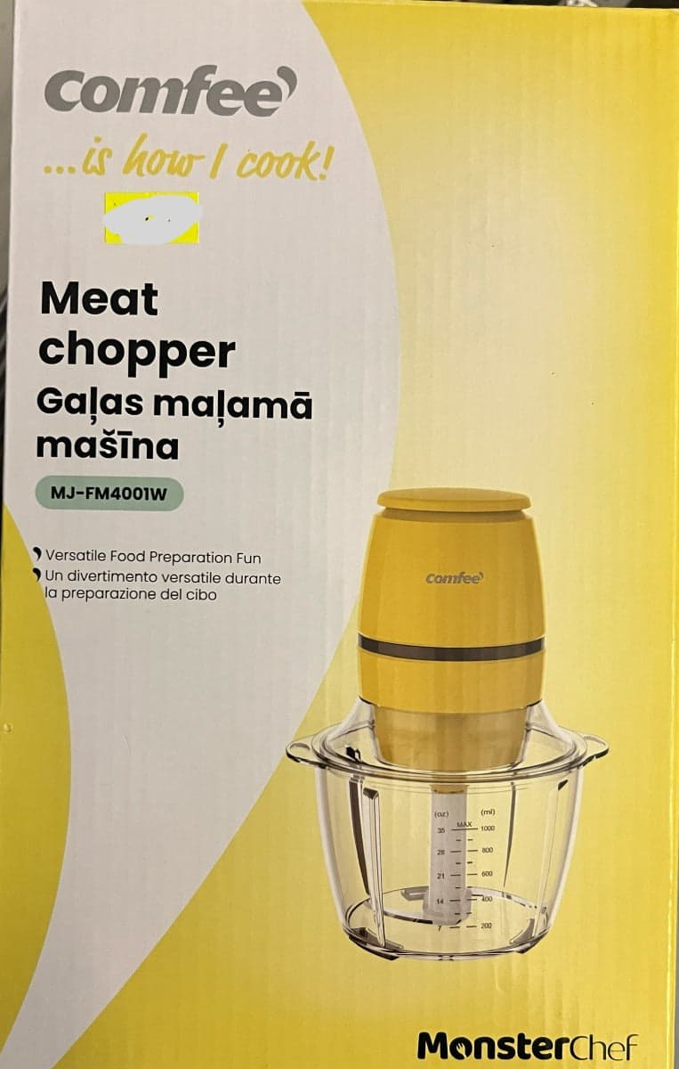 COMFEE' - TRITATUTTO CON LAME IN ACCIAIO CAPACITA' 2 LT in Mini Robot da cucina Stockdoc - Terni, commercioVirtuoso.it