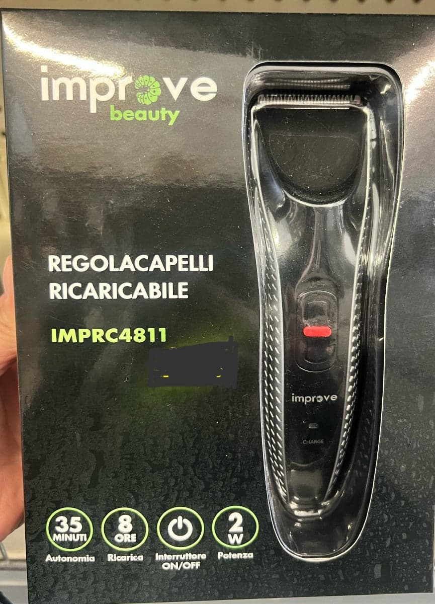 IMPROVE BEAUTY - REGOLACAPELLI RICARICABILE IMPRC4811 in Tagliacapelli Stockdoc - Terni, commercioVirtuoso.it