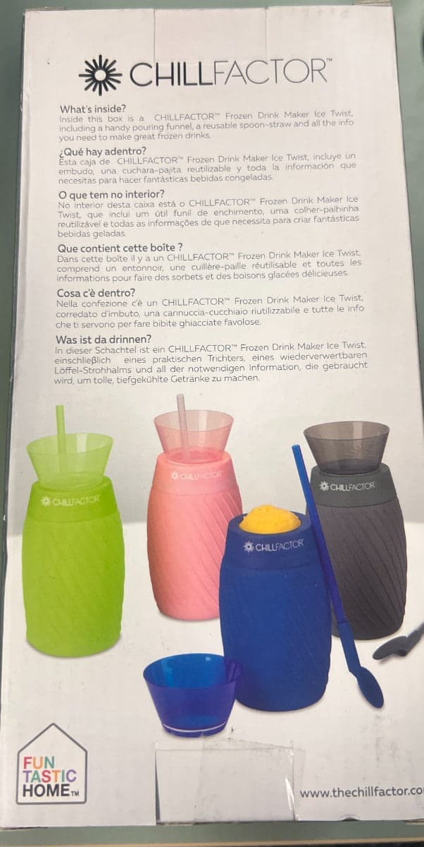 CHILL - FACTOR FROZEN DRINK MAKER in Macchine del gelato Stockdoc - Terni, commercioVirtuoso.it