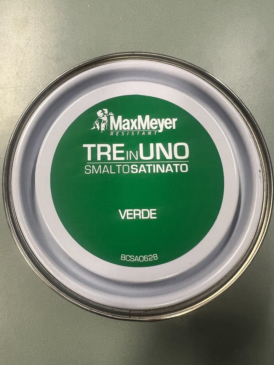 MAX MEYER - SMALTO ANTIRUGGINE 3 IN1 VERDE SATINATO 500ML in Vernice Stockdoc - Terni, commercioVirtuoso.it