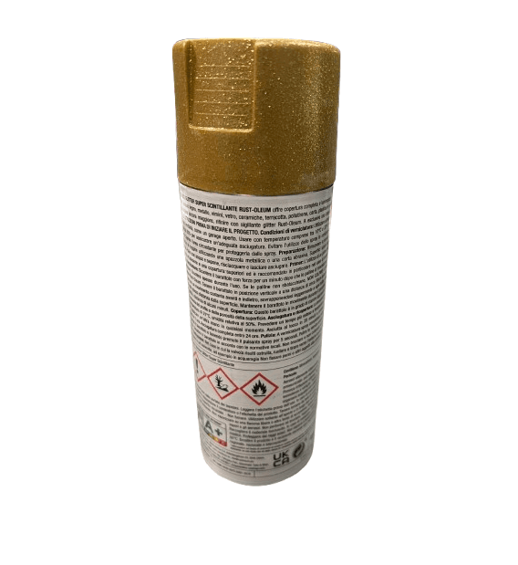 RUST-OLEUM - SPRAY PAILLETTES ORO 400ML in Vernice a spray Stockdoc - Terni, commercioVirtuoso.it