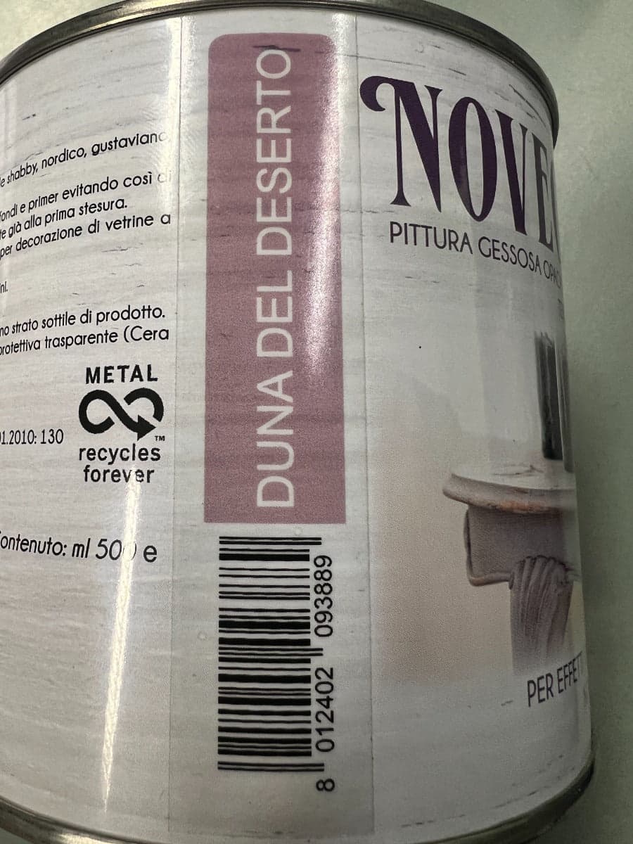 NOVECENTO PAINT - 500 ML FINITURA DUNA DELDES in Vernice per mobili Stockdoc - Terni, commercioVirtuoso.it