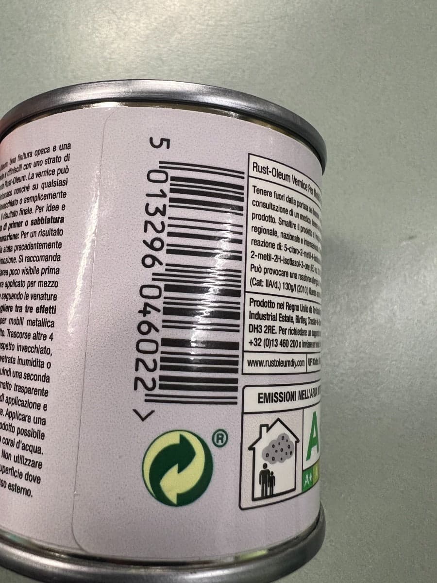 RUST-OLEUM - VERNICE LEGNO CHALKY ANTRACITE 0,125L in Vernice Stockdoc - Terni, commercioVirtuoso.it