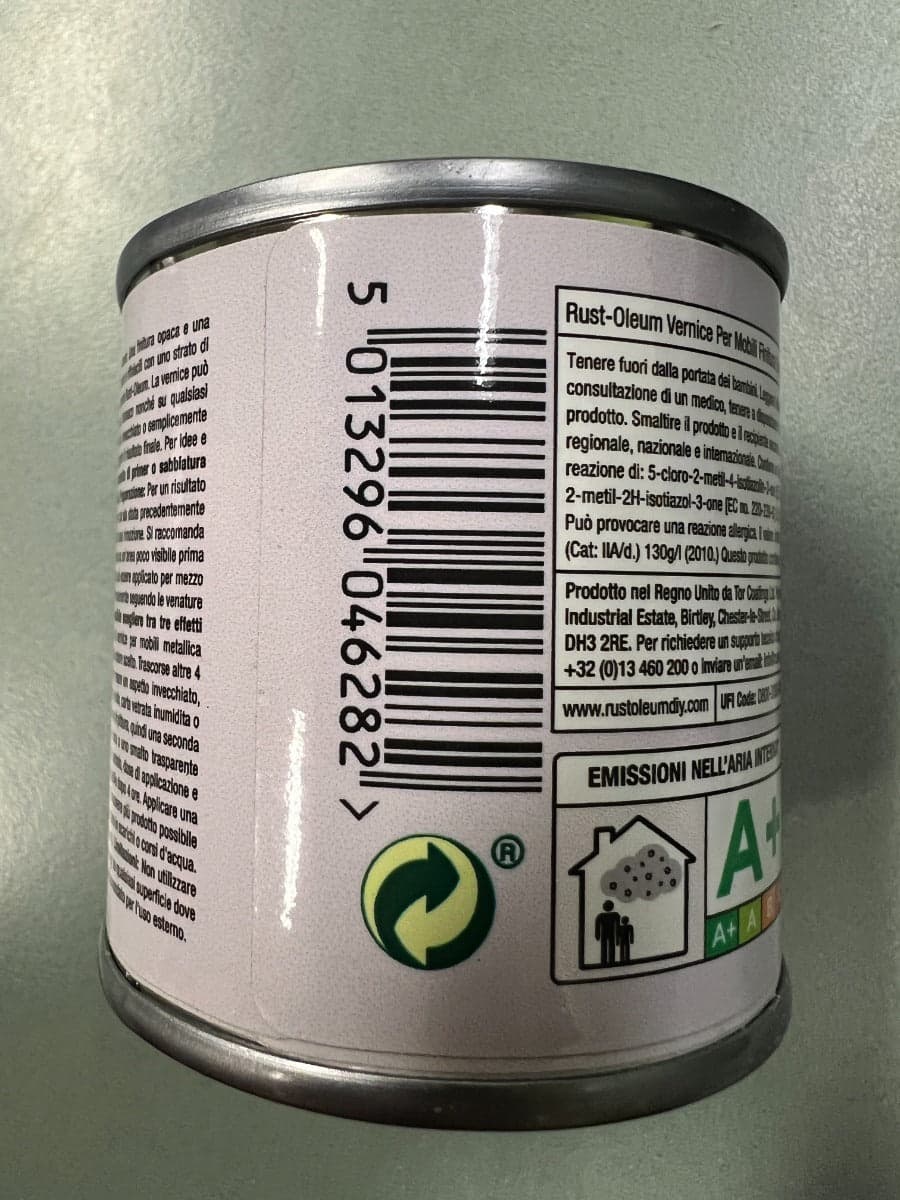 RUST-OLEUM - VERNICE LEGNO CHALKY SALVIA 0,125L in Pittura per imbiancare Stockdoc - Terni, commercioVirtuoso.it