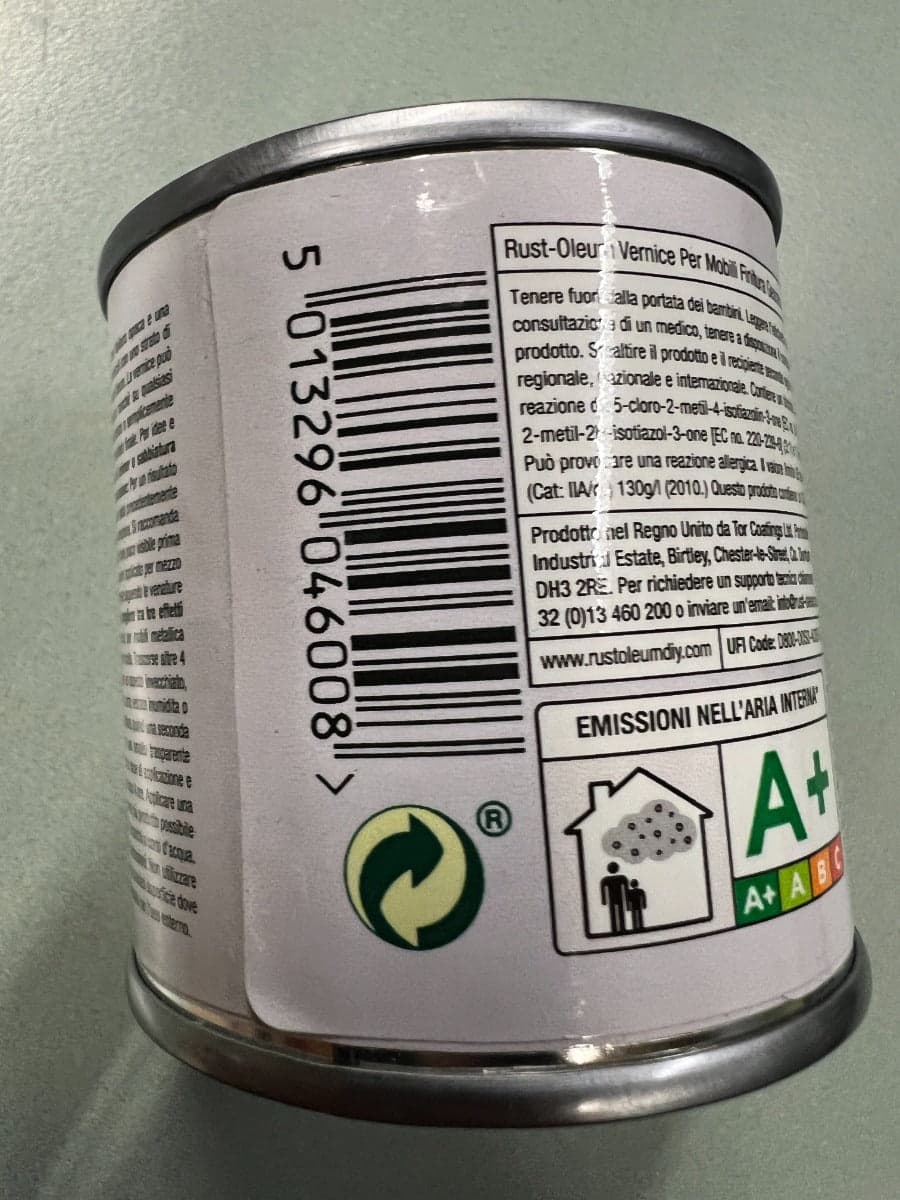 RUST-OLEUM - VERNICE LEGNO CHALKY CHALKY PETROLIO 0,125L in Vernice Stockdoc - Terni, commercioVirtuoso.it