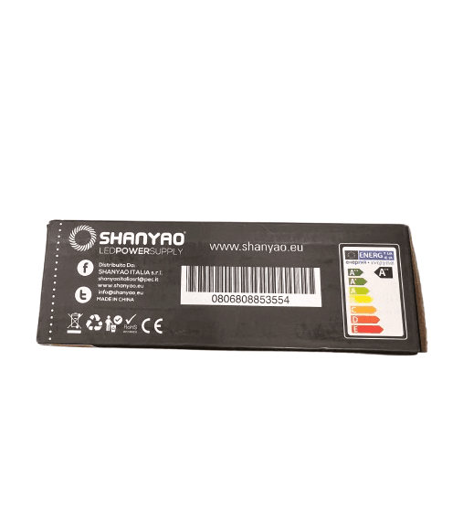 SHANYAO - TRASFORMATORE P/LED STRIP 12V 45W in Trasformatori Stockdoc - Terni, commercioVirtuoso.it