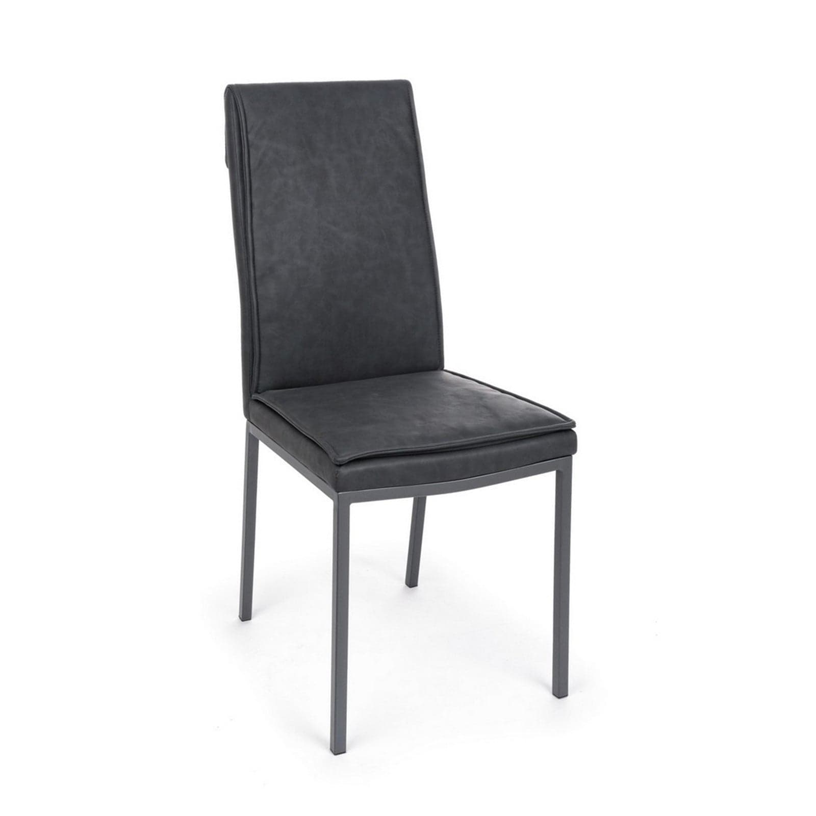 Sedia "Sofie" con struttura in acciaio e compensato, per arredo interno 43 x 59,5 x h 99,5 cm - 22