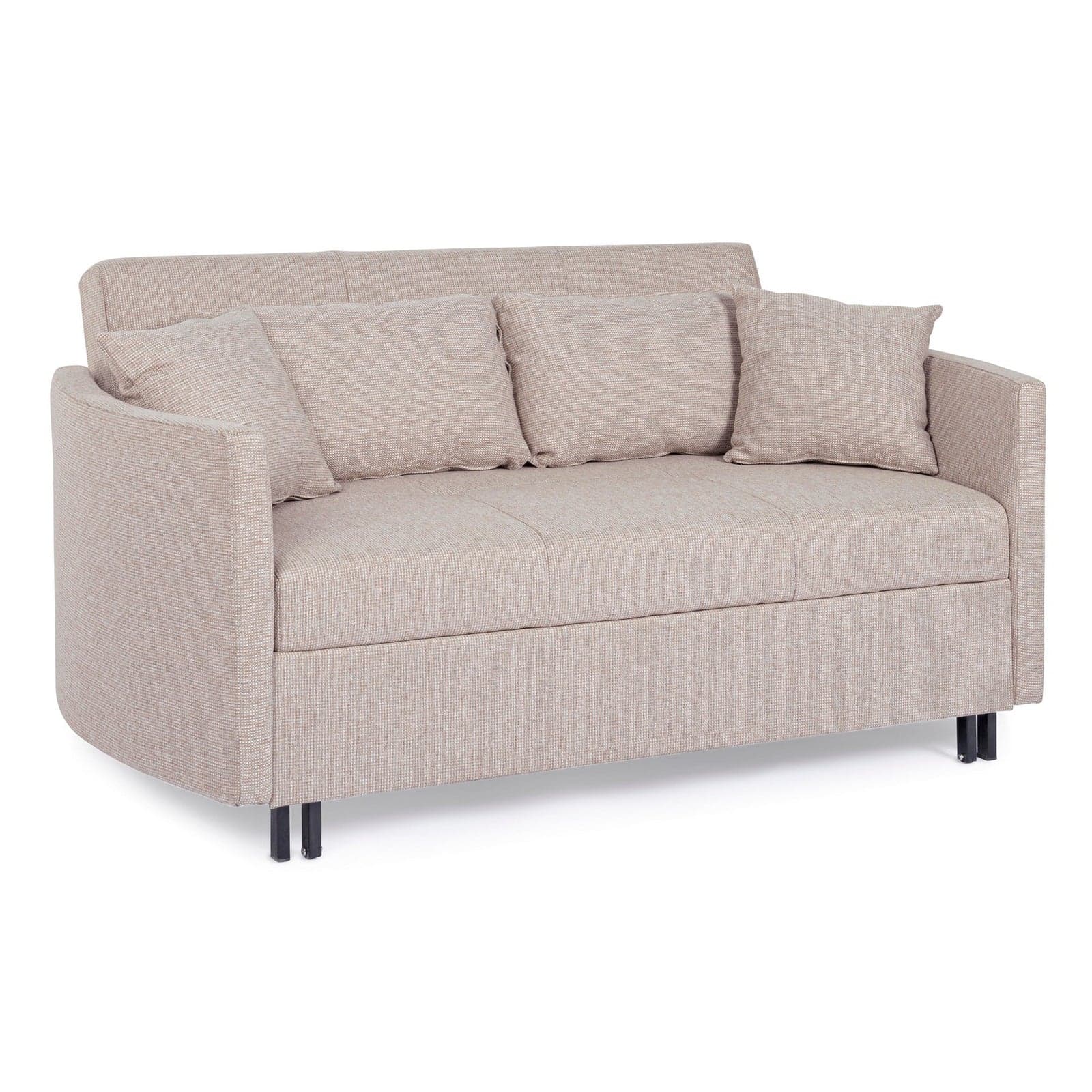 Divano letto "Clayton" per interno con cuscino Struttura in compensato e acciaio, 166 x 88 x 84 cm - 21