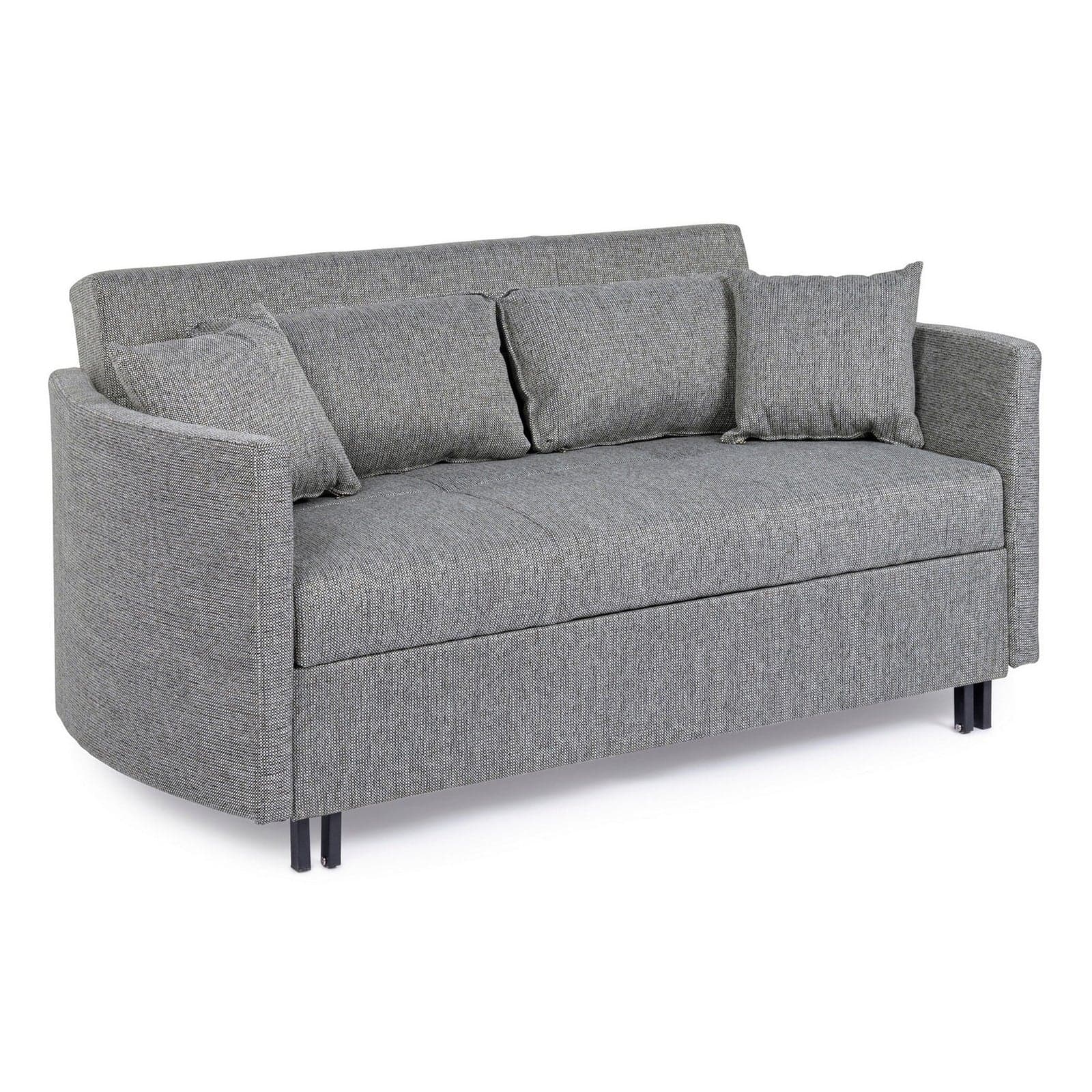 Divano letto "Clayton" per interno con cuscino Struttura in compensato e acciaio, 166 x 88 x 84 cm - 22