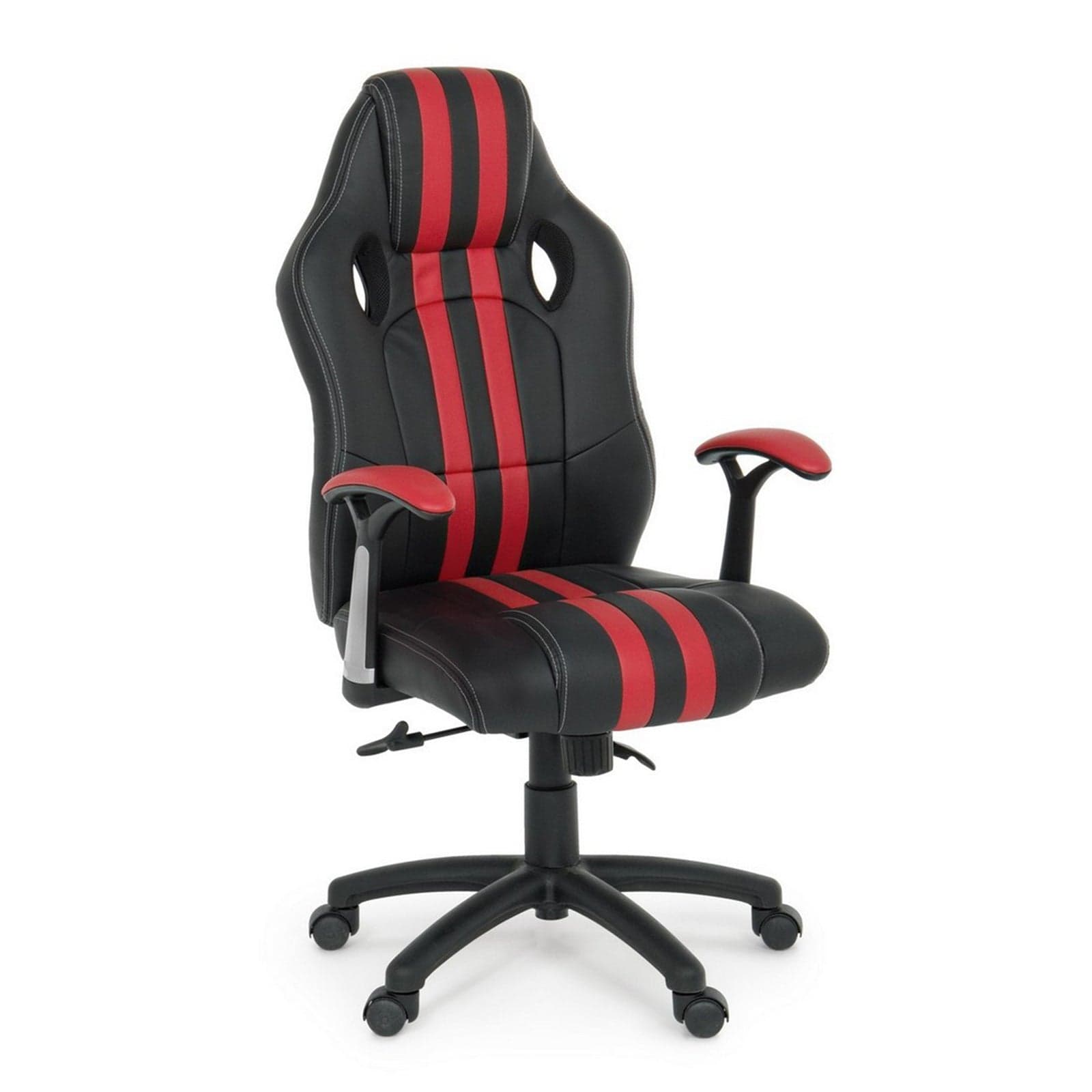 Poltrona "Spider" da gaming ed ufficio ergonomica, con braccioli, schienale reclinabile e ruote - 23
