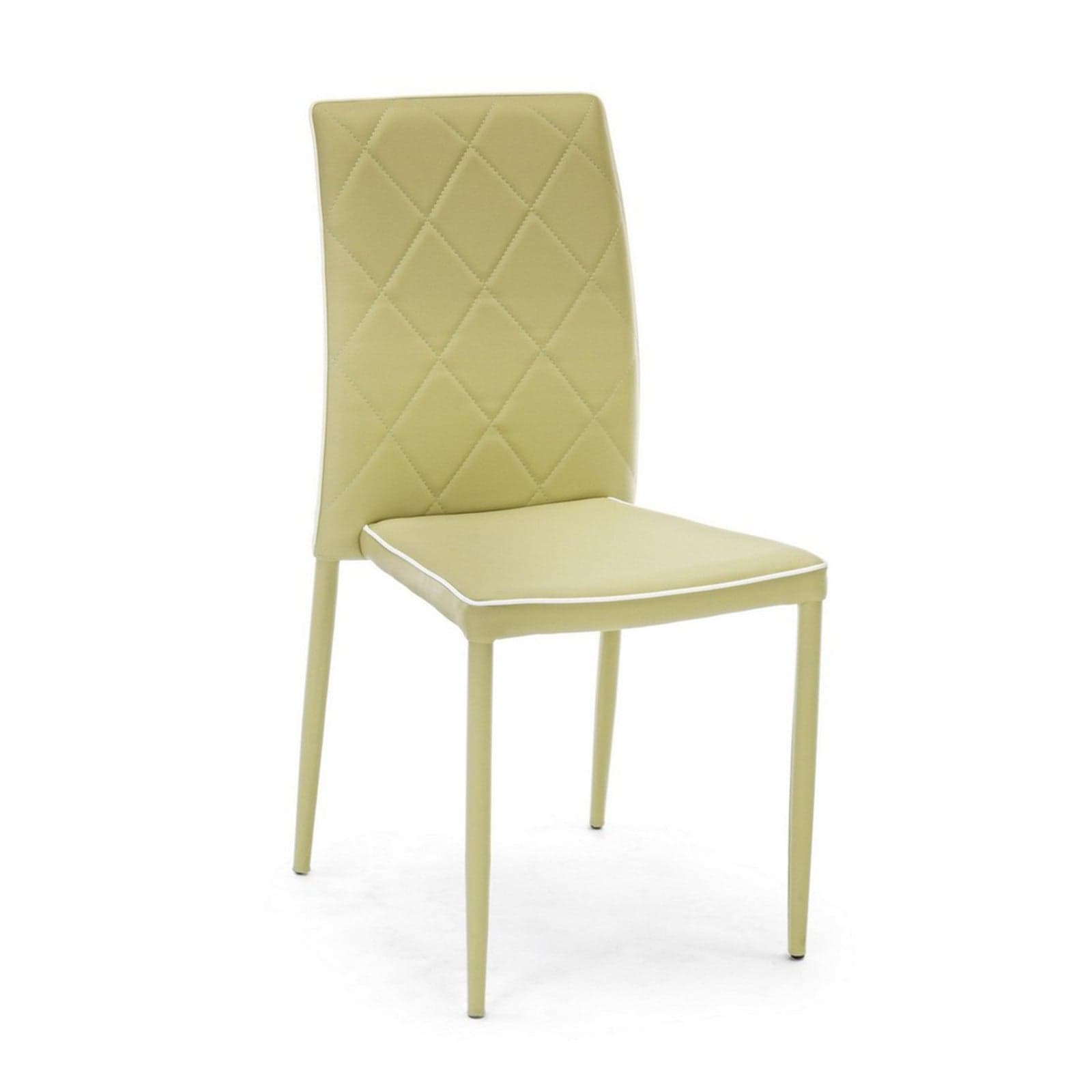 Sedia "Achille" con struttura in acciaio, per arredo interno 43,5 x 53,5 x h 92 cm - 20