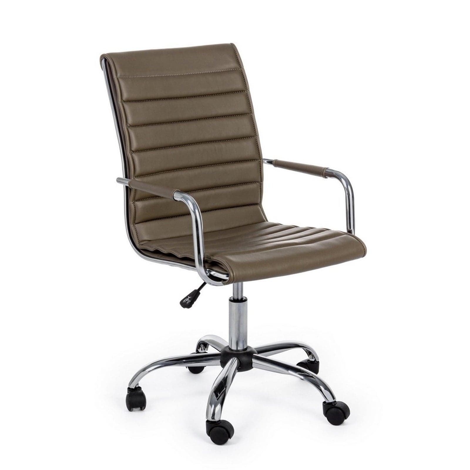 Poltrona "Perth" da ufficio ergonomica con braccioli, altezza regolabile - 22